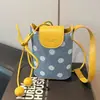 Bolsa Saco de Bolinhas para Mulheres, Nova Tendência de Moda Verão 2026, Versátil para Uso Diário, Bolsa de Ombro e Transversal para Celular de Nicho