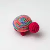 Colgante de Muñeca de Ganchillo Popular Hecha a Mano Transfronteriza, Adorno de Tortuga Pequeña de Ganchillo de Hilo, Decoración de Colgante para Llavero Tejido