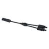 Conector Mc4 Tipo Y Conector de 3 Vías Panel Fotovoltaico Solar Paralelo Conector Impermeable Placa de Batería Conector 2 a 1