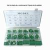 Anel de vedação para ar condicionado de automóvel verde grade 18 O-ring Anel de borracha Ding Qing roxo resistente a altas temperaturas anticorrosivo