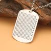Arte tailandés colgante de plata s999 retro antiguo colgante sutra del corazón estilo nacional fabricantes de joyería de plata tailandesa venta al por mayor en vivo