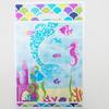Amazon Nueva Decoración Fiesta de Cumpleaños Traje de Sirena Suministros Mantel de Sirena Tarjeta para Pastel Caja de Dulces