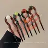 Grampo de cabelo retro em forma de U chinês para mulheres, novo modelo 2026, novo grampo de cabelo estilo chinês para coques, grampo simples e elegante, acessório de cabelo