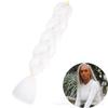 Xuchang Peruca Acessórios de Cabelo Seda de Alta Temperatura Trança Grande Africana Jumbobraid Fibra Química Colorida Montagem Mista Venda Quente Dreadlocks