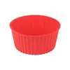 Tazas de Silicona para Pastel 8cm Tamaño Pequeño Aptas para Horno Moldes para Muffins Reutilizables Moldes para Pastel al Vapor
