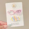 Pinzas para el pelo elegantes y exquisitas, nuevo modelo 2026, lindas pinzas BB coreanas, pinzas para flequillo, pasadores laterales de dopamina para mujer