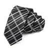 Bestseller transfronterizo, corbata estrecha para hombre de 6 cm, corbata de rayas casual, corbata para hombre hecha a medida, al por mayor en stock, muestra disponible en 7 días