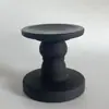 Estilo francês estilo luxo leve Coluna romana Castiçal quarto casa simples vela Castiçal decoração romântica decoração de mesa