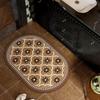 Celine Tapete de Baño de Barro Diatomeas para Piso de Baño Inodoro Baño Ducha Baño Puerta Fuerte Absorción de Agua Secado Rápido Antideslizante Anticaídas