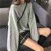 Sudadera de fábrica para mujer, primavera y otoño, fina, estilo occidental, para estudiantes, chaqueta informal holgada, chaqueta extragrande