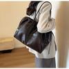 2024 Bolso Nuevo para Mujer PU Suave Casual Gran Capacidad Bolso de Hombro Elegante Simple Bolso de Mano para Viaje Bolso Tote de Nicho