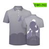 Camiseta periférica de anime de sangre caliente de batalla Manshu, polo de marca de moda coreana de verano, camiseta de manga corta, suministro transfronterizo