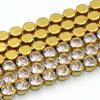 Cadena de garra de diamante de latón de fábrica, nuevo circón, venta al por mayor, engrosamiento, refuerzo, fondo de cobre intensivo, cadena de garra de diamante hueca