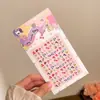 Adesivos de Unha Sanrio para Crianças, Arte de Unha Fofa e Divertida, Peças de Unha para Estudantes, Peças de Unha Doces, Unhas Vestíveis para Crianças