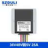 Módulo Reductor DC-DC Montado en Vehículo de 15-60V a 5V Convertidor de Potencia de 12V24V36V48V a 5V