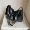Bolso Tote de Cuero Suave Vintage Gran Capacidad Estilo Perezoso para Mujer 2025 Nuevo Estilo Simple Versátil para Viajes y Uso Diario Bolso de Hombro Cruzado