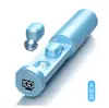 Fone de ouvido Bluetooth A7 5.3 puxar TWS Real Wireless cilindro B9 Fone de ouvido Bluetooth plástico chamada digital