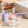 Vaso para Enjuague Bucal de Viaje, Caja de Almacenamiento para Artículos de Tocador, Vaso Portátil para Cepillado de Dientes para Viajes y Viajes de Negocios, Vaso de Enjuague Bucal Dopamina
