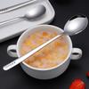 Cuchara Concubina Imperial de Cocina Estilo Coreano Acero Inoxidable 304 Cuchara de Mango Largo Cuchara Creativa Linda Larga para Sopa Cuchara Vajilla para Niños
