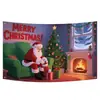 2025 Nuevo Fondo de Tela Banner de Navidad Decoraciones para Fiestas Festivas Banner Decoración Escena Fabricante Suministro
