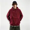 Sudadera con capucha retro americana al por mayor para adolescentes, sudaderas multicolor versátiles de estilo casual holgado y moderno para parejas
