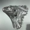 Parque de Atracciones para Niños de Cine Adornos de Pared Triángulo Dinosaurio Rinoceronte Cabeza de Lagarto Colgante de Pared Decoración de Pared Modelo Animal