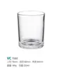 Tazas de Velas Aromáticas con Tapa al por Mayor en Stock para Navidad, Bodas, Banquetes, Portavelas de Moda, Adornos de Vidrio Románticos para Restaurantes