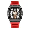 Nuevo Reloj Miller de Comercio Exterior Transfronterizo Impermeable de Cuarzo Hueco en Forma de Barril Reloj para Hombre Moda Reloj en Forma de Barril