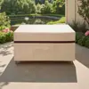 Funda impermeable, a prueba de sol y viento para mesa de exterior, de tela Oxford engrosada 210D, adecuada para patios exteriores, jardines y protección general de muebles