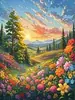 Set de paisaje transfronterizo pintura decorativa pintura de diamantes 5D DIY pintura decorativa de diamantes completos al por mayor, gran cantidad, buen precio, suministro de comercio exterior