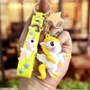 Llavero Colgante de Caballo Unicornio Arcoíris de Dibujos Animados de Fantasía Bolsa Colgante Pareja Coche Colgante Pareja Ins Pequeño Regalo