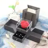 Exquisita Caja de Empaque para Joyería, Papel Kraft, Caja de Regalo de Alta Gama, Anillo Colgante, Pendientes, Collar, Pulsera, Abalorios para Joyería