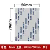 Fábrica 3mm adesivo dupla face espuma eva pasta adesiva dupla face acrílico transparente gancho nano sem costura cola