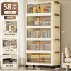 Armario de almacenamiento plegable de 40-80 caras, no requiere montaje, adecuado para uso doméstico, dormitorios, habitaciones infantiles, cocinas y como armario de almacenamiento de plástico