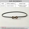 Estilo Coreano Nueva Cadena de Cintura con Resorte Metálico Elegante Simple Versátil Flor de Cinco Pétalos Cinturón para Mujer Vestido Cinturón para Traje