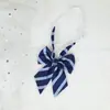 Corbata de moño para hombre Corbata de moño para mujer Floral Versátil JK Uniforme japonés Sin banda elástica Material escolar Jardín de infantes Rayado Estilo Campus