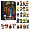 Calendario de Adviento de Hombre de Jengibre Stranger Things Navideño Transfronterizo Caja Sorpresa Decoración de Árbol de Navidad Adorno Acrílico