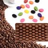 Molde de silicona epoxi para pastel de granos de café (55 piezas) QK17020