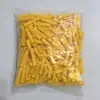 Tubo de Expansión de Plástico de Nylon con Forma de Pez Amarillo Pequeño Clavo de Expansión Tornillo de Expansión Tubo de Expansión Tapón de Expansión Tapón de Goma 6mm 8mm 10mm