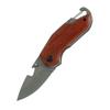 Cuchillo de Fruta Mini Plegable de Acero Inoxidable Portátil de Fábrica Llavero Exquisito Portátil para Exteriores Cuchillo para Desembalaje Express