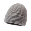 Gorro de punto de otoño e invierno, gorro de lana cálido con orejeras, moda para la cabeza, combina con todo, a prueba de frío, a prueba de viento, moderno, con volantes, atractivo gorro para el frío.