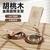 Soporte Metálico Multifuncional para Teléfono Móvil y Tableta Giratorio 360 grados Plegable Portátil Artefacto de Escritorio para Ver Series para Personas Perezosas