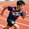 Traje Deportivo para Hombres y Mujeres, Verano Delgado, Transpirable, Secado Rápido, Manga Corta, Shorts, Ropa para Correr, Fitness, Exterior, Bádminton