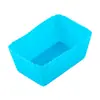 Venda Quente Amazon Forma Retangular de Silicone para Bolo Forma de Silicone para Bolo Mafen Cup Forma para Assar diy