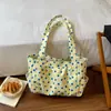 Bolsa de Ombro Única Estilo Coreano Outono e Inverno de Alto Valor Personalidade Menina Bolsa de Mão Criativa Versátil para o Dia a Dia Bolsa Tote de Bolinhas