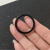 Llavero Colgante Anillo Plano Negro para Electroforesis Anillo Metálico Diámetro 2528303235mm Múltiples Especificaciones Apertura de Anillo Plano