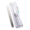 Jinda rimei 5208 cuchillo para fruta empaque independiente mango recto de acero inoxidable cuchillo de cocina mango blanco Pelador