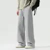 Pantalones de Punto Nuevos Otoño e Invierno 2025, Pantalones de Moda Tendencia con Aberturas Diagonales, Sueltos, Cómodos, Versátiles Pantalones Casuales con Puños Abotonados