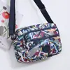 Bolsa de Maternidade com Zíper Multicamadas Atacado Bolsa Transversal Impermeável Padrão Colorido Novo 2025 Bolsa de Ombro Feminina Bolsa de Compras