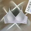 Ropa Interior Invisible con Tirantes Finos, Tiras de Gel Sin Costuras, Soporte Suave, Lencería con Sensación de Segunda Piel, Anticaída, Copas Fijas